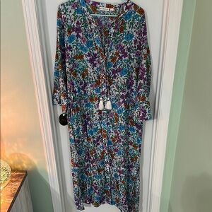 Roller Rabbit Summer Spring Floral Dress